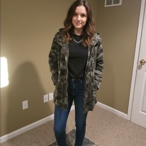 Love Tree Camouflage Utility Jacket